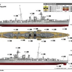 05362 | Trumpeter 1/350 HMS Calcutta Scaled Plastic Model Kit 12 05362 | Trumpeter 1/350 HMS Calcutta Scaled Plastic Model Kit -Mini Crafters Store TRU 05362 02 1200x800 1