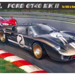 05403 | Trumpeter 1/12 1966 Le Mans Ford GT40 Mk II Scaled Plastic Model Kit