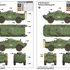 05513 | Trumpeter 1/35 Russian NBC (Early Version) Armoured Car Scaled Plastic Model Kit -Mini Crafters Store TRU 05513 54 1200x800 1