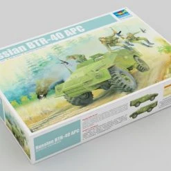 05517 | Trumpeter 1/35 Russian BTR-40 Armoured Personnel Carrie Scaled Plastic Model Kit -Mini Crafters Store TRU 05517 52 1200x800 1