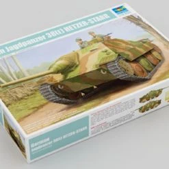 05524 | Trumpeter 1/35 German Jagdpanzer 38(t) Hetzer-Starr Self-Propelled Scaled Plastic Model Kit -Mini Crafters Store TRU 05524 52 1200x800 1