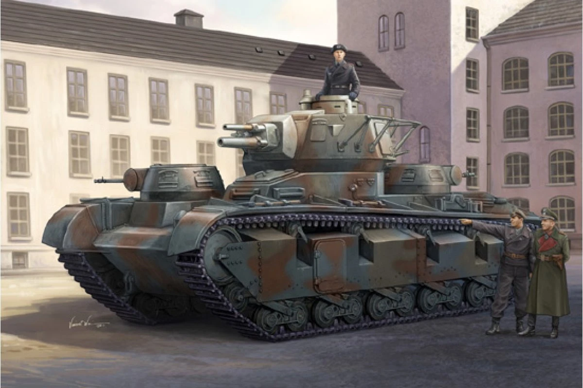 05528 | Trumpeter 1/35 German Neubaufahrzeug (Rheinmetall) Tank Scaled Plastic Model Kit 3 05528 | Trumpeter 1/35 German Neubaufahrzeug (Rheinmetall) Tank Scaled Plastic Model Kit