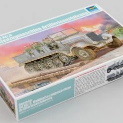 05531 | Trumpeter 1/35 German Sd.Kfz.6 Ausfuhrung Artillery Half-track Scaled Plastic Model Kit -Mini Crafters Store TRU 05531 52 1200x800 1