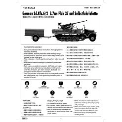 05532 | Trumpeter 1/35 German 3.7cm Flak 37 Auf Selbstfahrlafette (Sd.Kfz.6/2) Self-Propelled Anti-Aircraft Gun Scaled Plastic Model Kit 21 05532 | Trumpeter 1/35 German 3.7cm Flak 37 Auf Selbstfahrlafette (Sd.Kfz.6/2) Self-Propelled Anti-Aircraft Gun Scaled Plastic Model Kit -Mini Crafters Store TRU 05532 04 1200x800 1