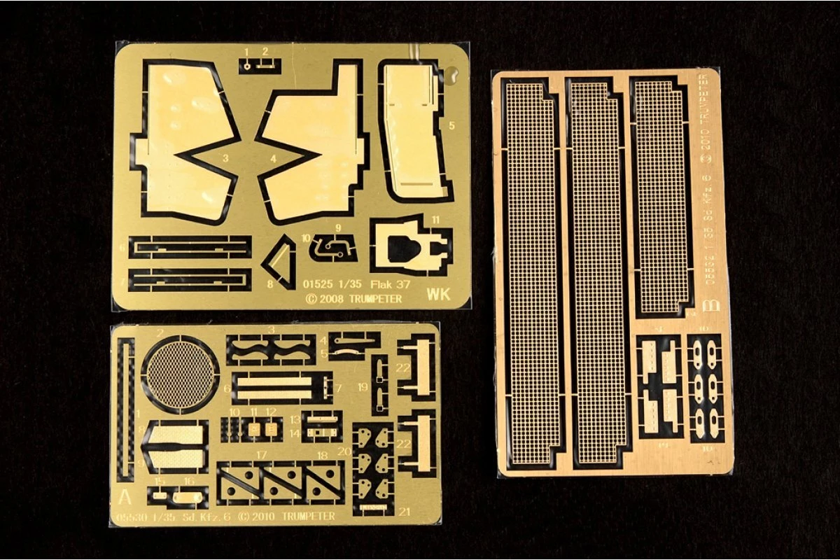 05532 | Trumpeter 1/35 German 3.7cm Flak 37 Auf Selbstfahrlafette (Sd.Kfz.6/2) Self-Propelled Anti-Aircraft Gun Scaled Plastic Model Kit 16 05532 | Trumpeter 1/35 German 3.7cm Flak 37 Auf Selbstfahrlafette (Sd.Kfz.6/2) Self-Propelled Anti-Aircraft Gun Scaled Plastic Model Kit - Image 14