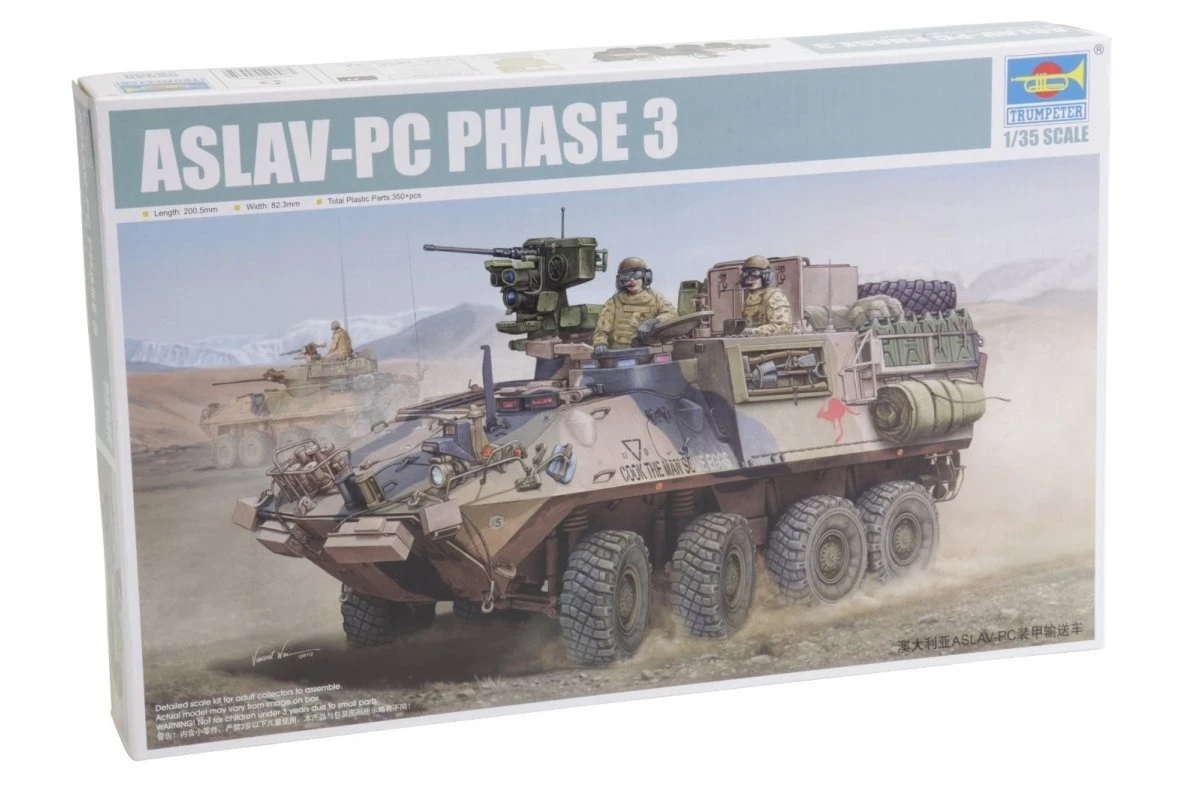 05535 | Trumpeter 1/35 Australian Army ASLAV-PC Phase 3 Armoured Scaled Plastic Model Kit 3 05535 | Trumpeter 1/35 Australian Army ASLAV-PC Phase 3 Armoured Scaled Plastic Model Kit