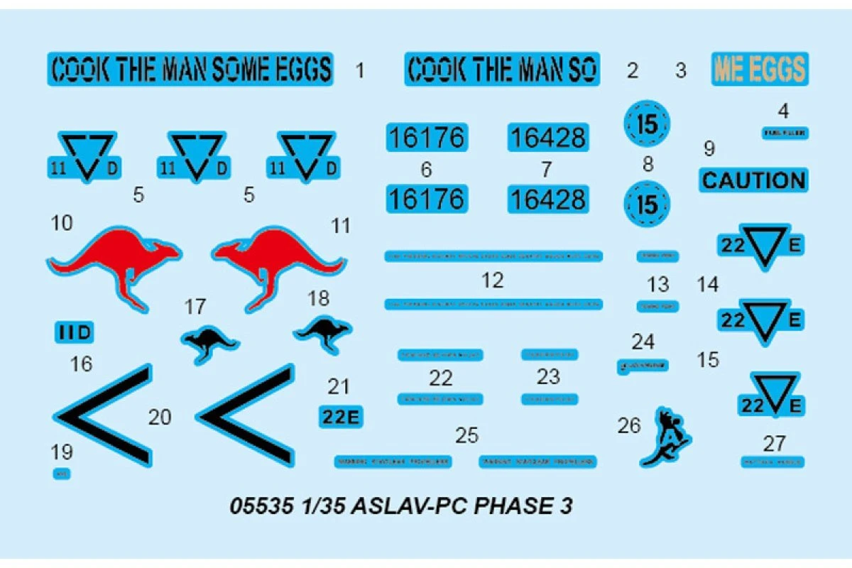 05535 | Trumpeter 1/35 Australian Army ASLAV-PC Phase 3 Armoured Scaled Plastic Model Kit 5 05535 | Trumpeter 1/35 Australian Army ASLAV-PC Phase 3 Armoured Scaled Plastic Model Kit - Image 3