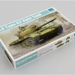 05537 | Trumpeter 1/35 PLA Type 62 Light Tank Scaled Plastic Model Kit -Mini Crafters Store TRU 05537 52 1200x800 1