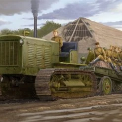 05538 | Trumpeter 1/35 Russian ChTZ S-65 Artillery Tractor Scaled Plastic Model Kit -Mini Crafters Store TRU 05538 51 1200x800 1