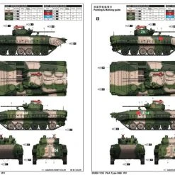 05558 | Trumpeter 1/35 PLA ZBD-86B Infantry Fighting Tank Scaled Plastic Model Kit -Mini Crafters Store TRU 05558 61 1200x800 1