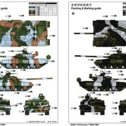 05566 | Trumpeter 1/35 Russian T-80BV Main Battle Tank Scaled Plastic Model Kit -Mini Crafters Store TRU 05566 58 1200x800 1