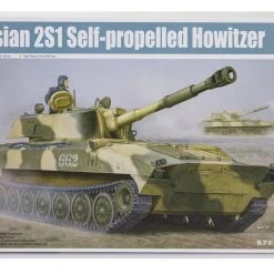05571 | Trumpeter 1/35 Russian 2S1 Self-Propelled Gun Scaled Plastic Model Kit