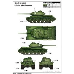 05587 | Trumpeter 1/35 Soviet JS-1 Heavy Tank Scaled Plastic Model Kit -Mini Crafters Store TRU 05587 54 1200x800 1