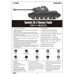 05588 | Trumpeter 1/35 Soviet JS-2 Heavy Tank Scaled Plastic Model Kit -Mini Crafters Store TRU 05588 56 1200x800 1