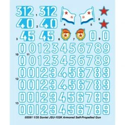 05591 | Trumpeter 1/35 Soviet JSU-152K Self-Propelled Gun Scaled Plastic Model Kit -Mini Crafters Store TRU 05591 53 1200x800 1