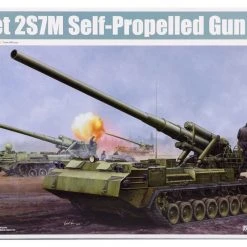 05592 | Trumpeter 1/35 Soviet 2S7m Self-Propelled Gun Scaled Plastic Model Kit