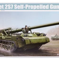 05593 | Trumpeter 1/35 Soviet 2S7 Self-Propelled Gun Scaled Plastic Model Kit