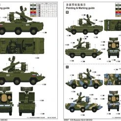 05597 | Trumpeter 1/35 Russian SA-8 GECKO SAM Vehicle Scaled Plastic Model Kit -Mini Crafters Store TRU 05597 55 1200x800 1