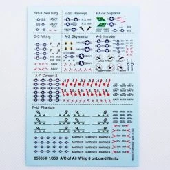 05605 | Trumpeter 1/350 U.S. CVN-68 Nimitz 1975 Aircraft Carrier Plastic Model Kit -Mini Crafters Store TRU 05605 53 1200x800 1