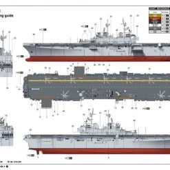05611 | Trumpeter 1/350 USS Wasp LHD-1 Aircraft Carrier Plastic Model Kit -Mini Crafters Store TRU 05611 56 1200x800 1
