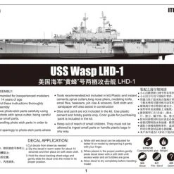 05611 | Trumpeter 1/350 USS Wasp LHD-1 Aircraft Carrier Plastic Model Kit -Mini Crafters Store TRU 05611 63 1200x800 1