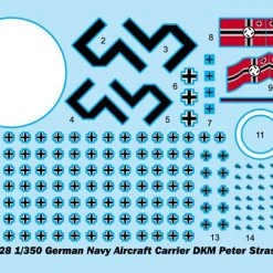 05628 | Trumpeter 1/350 German DKM Peter Strasser Aircraft Carrier Plastic Model Kit -Mini Crafters Store TRU 05628 61 1200x800 1