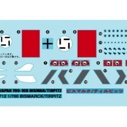 05711 | Trumpeter 1/700 German Bismarck 1941 Battleship Plastic Model Kit -Mini Crafters Store TRU 05711 53 1200x800 1