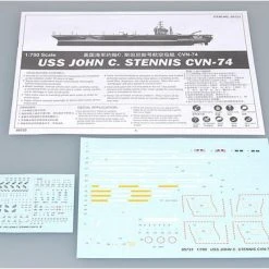 05733 | Trumpeter 1/700 USS John C. Stennis CVN-74 Aircraft Carrier Plastic Model Kit -Mini Crafters Store TRU 05733 03 1200x800 1