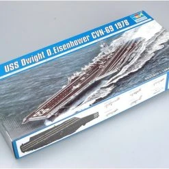 05753 | Trumpeter 1/700 USS Dwight D. Eisenhower CVN-69 1978 Aircraft Carrier Plastic Model Kit -Mini Crafters Store TRU 05753 03 1200x800 1