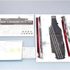 05753 | Trumpeter 1/700 USS Dwight D. Eisenhower CVN-69 1978 Aircraft Carrier Plastic Model Kit -Mini Crafters Store TRU 05753 04 1200x800 1