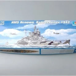 05764 | Trumpeter 1/700 HMS Renown 1942 Battle Cruiser Plastic Model Kit -Mini Crafters Store TRU 05764 56 1200x800 1