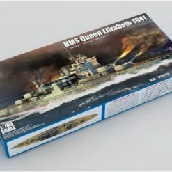 05794 | Trumpeter 1/700 HMS Queen Elizabeth 1941 Battleship Plastic Model Kit -Mini Crafters Store TRU 05794 52 1200x800 1