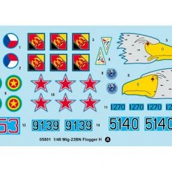 05801 | Trumpeter 1/48 Mig-23BN Flogger H Jet Scaled Plastic Model Kit -Mini Crafters Store TRU 05801 59 1200x800 1