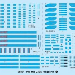 05801 | Trumpeter 1/48 Mig-23BN Flogger H Jet Scaled Plastic Model Kit -Mini Crafters Store TRU 05801 61 1200x800 1