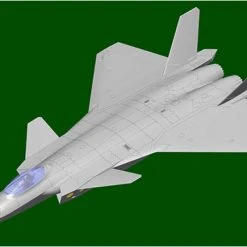 05821 | Trumpeter 1/48 Chinese J-20 Mighty Dragon-Beast Scaled Plastic Model Kit -Mini Crafters Store TRU 05821 5 1200x800 1