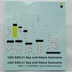05904 | Trumpeter 1/144 USS Seawolf SSN-21 Attack Submarine Plastic Model Kit -Mini Crafters Store TRU 05904 52 1200x800 1