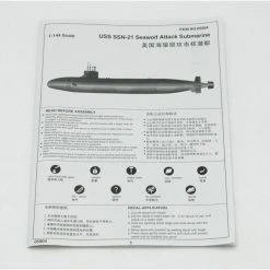 05904 | Trumpeter 1/144 USS Seawolf SSN-21 Attack Submarine Plastic Model Kit -Mini Crafters Store TRU 05904 54 1200x800 1