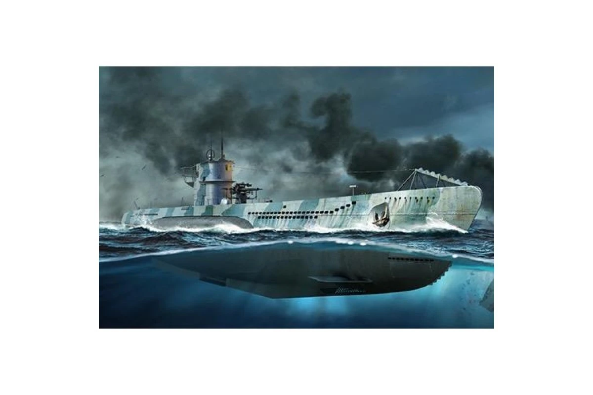 05912 | Trumpeter 1/144 DKM Navy Type VII-C U-Boat Scaled Plastic Model Kit 3 05912 | Trumpeter 1/144 DKM Navy Type VII-C U-Boat Scaled Plastic Model Kit