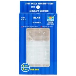 06208 | Trumpeter 1/350 IMAM Ro.43 Aircraft Sets (6Pcs) For Aircraft Carrier Scaled Plastic Model Kit