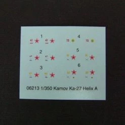 06213 | Trumpeter 1/350 Kamov Ka-27 Helix A Helicopter (6Pcs) For Aircraft Carrier Scaled Plastic Model Kit -Mini Crafters Store TRU 06213 53 1200x800 1