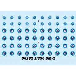 06282 | Trumpeter 1/350 BM-2 Torpedo Bomber Aircraft Set (12Pcs) Scaled Plastic Model Kit -Mini Crafters Store TRU 06282 02 1200x800 1