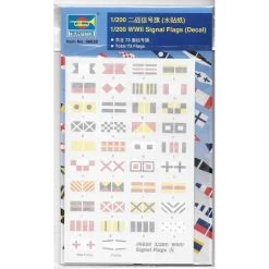 06630 | Trumpeter 1/200 WWII Signal Flags Decal Set -Mini Crafters Store TRU 06630 52 1200x800 1
