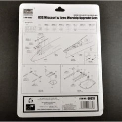 06631 | Trumpeter 1/200 USS Missouri & Iowa Detailed Parts Upgrade Set -Mini Crafters Store TRU 06631 52 1200x800 1