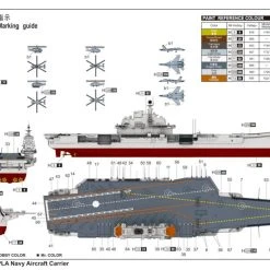 06703 | Trumpeter 1/700 PLA Navy "Liao Ning" Aircraft Carrier Plastic Model Kit -Mini Crafters Store TRU 06703 60 1200x800 1