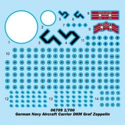06709 | Trumpeter 1/700 German DKM Graf Zeppelin Aircraft Carrier Plastic Model Kit -Mini Crafters Store TRU 06709 53 1200x800 1