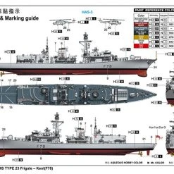 06719 | Trumpeter 1/700 British Royal Navy HMS Type 23 Kent (F78) Frigate Scaled Plastic Model Kit 12 06719 | Trumpeter 1/700 British Royal Navy HMS Type 23 Kent (F78) Frigate Scaled Plastic Model Kit -Mini Crafters Store TRU 06719 03 1200x800 1