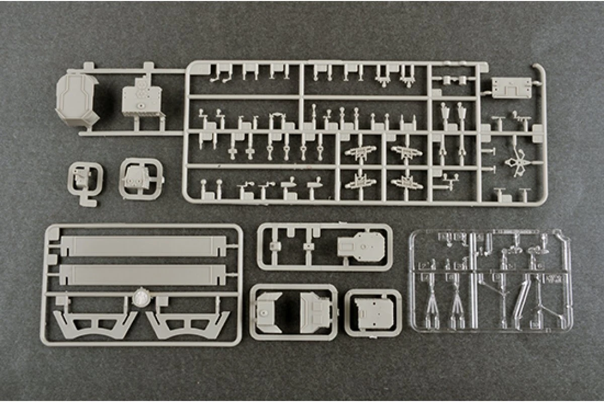 06730 | Trumpeter 1/700 Chinese Navy Type 052C Guided Missile Destroyer Scaled Plastic Model Kit 8 06730 | Trumpeter 1/700 Chinese Navy Type 052C Guided Missile Destroyer Scaled Plastic Model Kit - Image 6