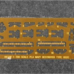 06730 | Trumpeter 1/700 Chinese Navy Type 052C Guided Missile Destroyer Scaled Plastic Model Kit 15 06730 | Trumpeter 1/700 Chinese Navy Type 052C Guided Missile Destroyer Scaled Plastic Model Kit -Mini Crafters Store TRU 06730 06 1200x800 1