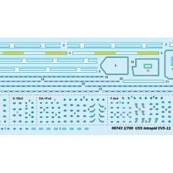 06743 | Trumpeter 1/700 USS Intrepid CVS-11 Scaled Plastic Model Kit -Mini Crafters Store TRU 06743 3 1200x800 1
