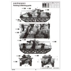 07101 | Trumpeter 1/72 British Warrior Tank Scaled Plastic Model Kit -Mini Crafters Store TRU 07101 54 1200x800 1
